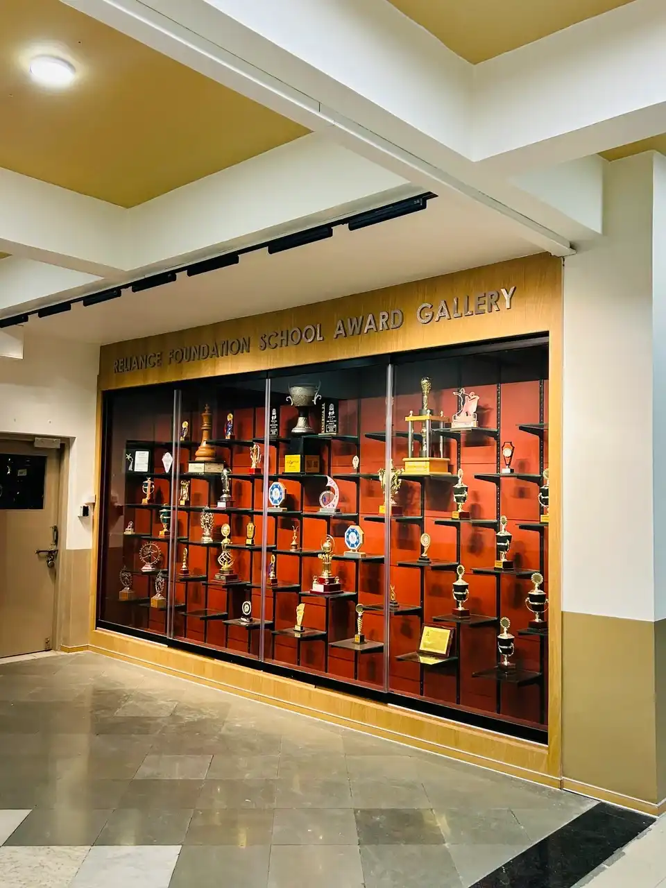 JH Ambani School interiors, school interior design project, K9 Interiors education project, classroom interior design India, CBSE school interiors, institutional interior solutions, K9 Interiors portfolio, school infrastructure design