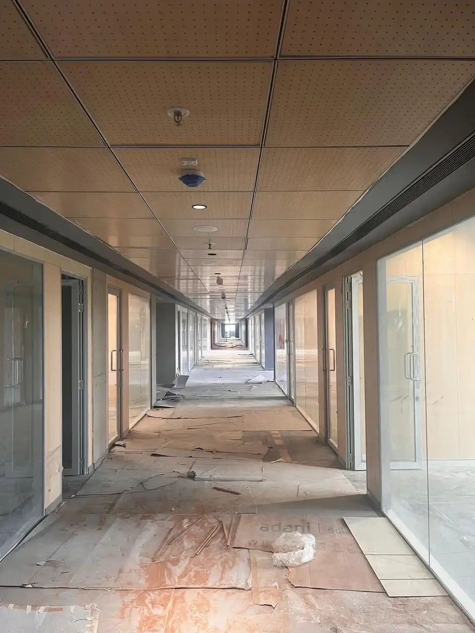 SVNIT Surat admin building interiors, K9 Interiors SVNIT project, institutional interior design Gujarat, admin office interior design, NIT Surat interiors, educational building interiors India, K9 Interiors portfolio, office interior solutions