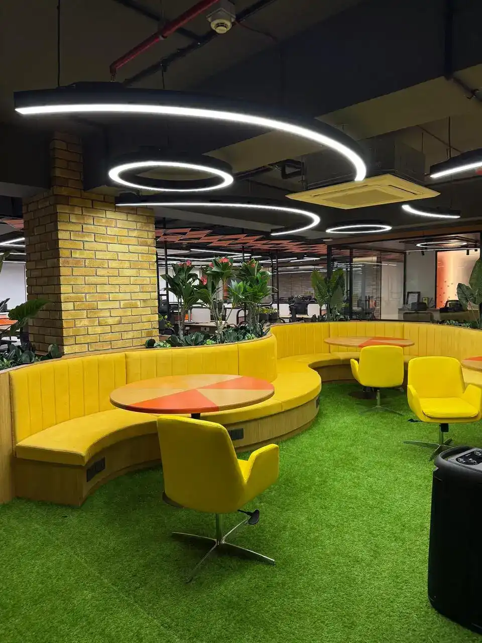 Authentic Group of Companies interiors, K9 Interiors project, corporate office interior design, commercial interior solutions Gujarat, turnkey interior projects India, K9 Interiors portfolio, office design execution, workspace interiors