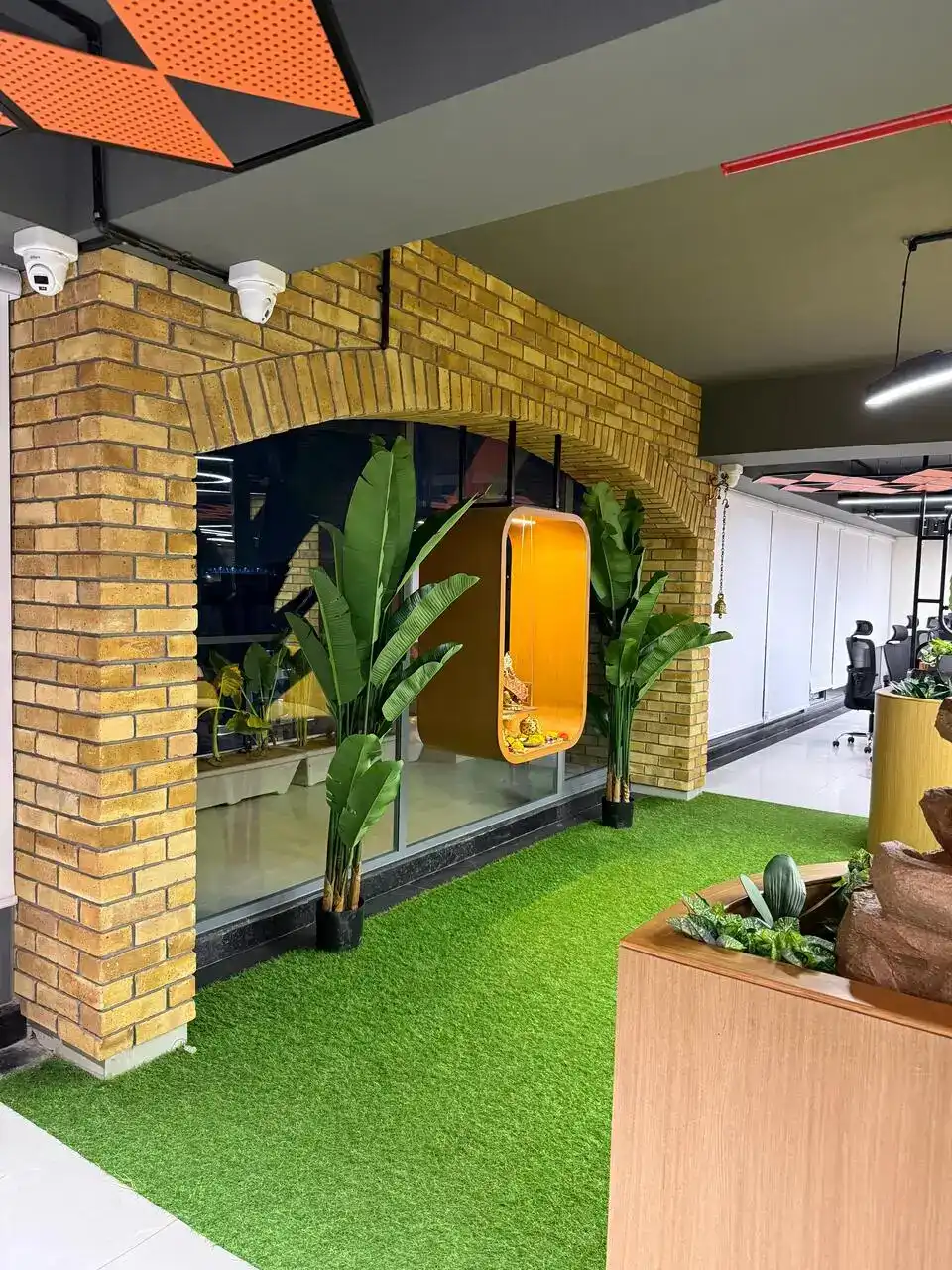 Authentic Group of Companies interiors, K9 Interiors project, corporate office interior design, commercial interior solutions Gujarat, turnkey interior projects India, K9 Interiors portfolio, office design execution, workspace interiors