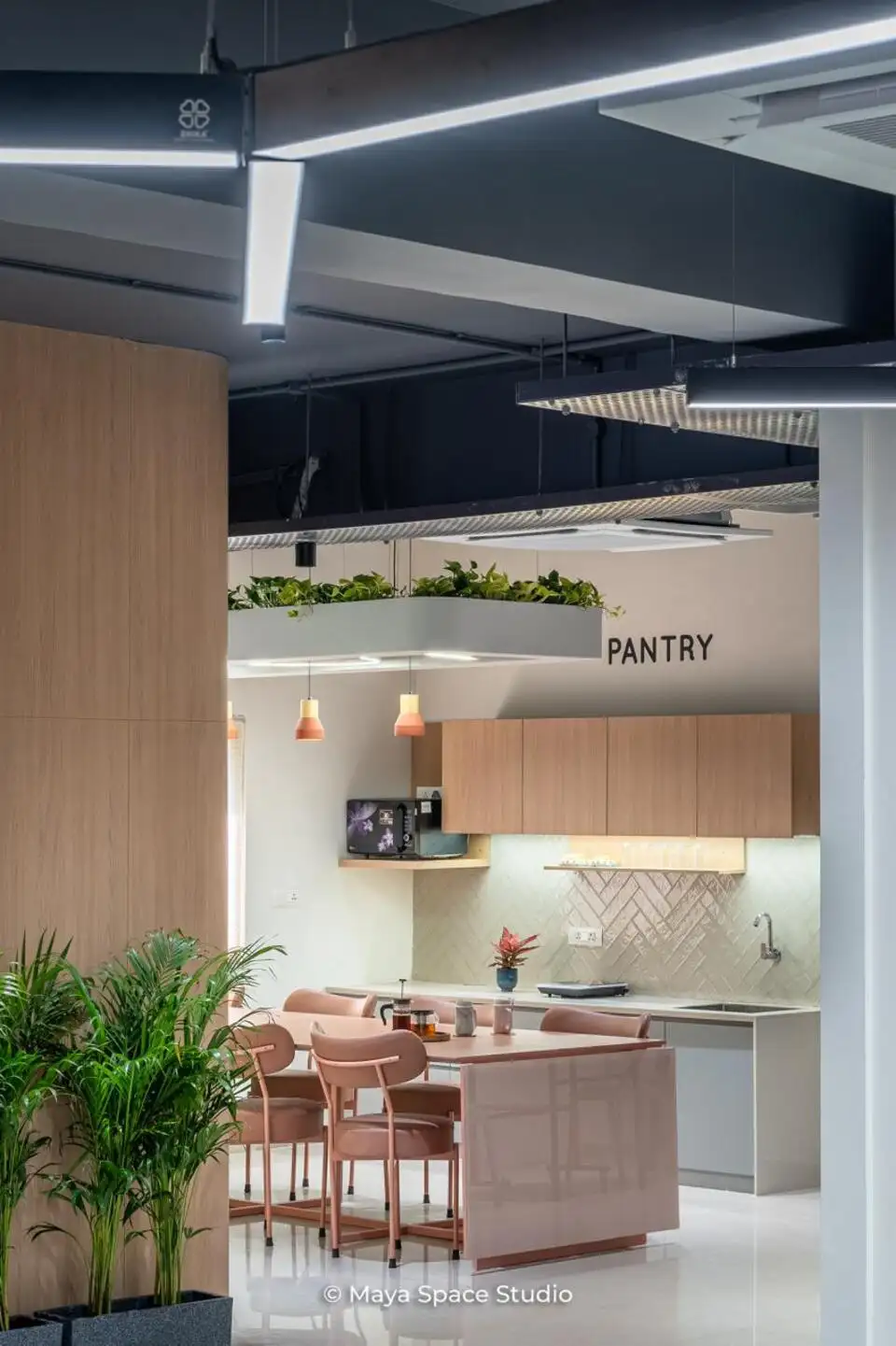 Ranishow Metrology interiors, K9 Interiors industrial project, metrology lab interior design, precision workspace interiors, industrial office interiors Gujarat, K9 Interiors portfolio, laboratory interior solutions, technical workspace design India,