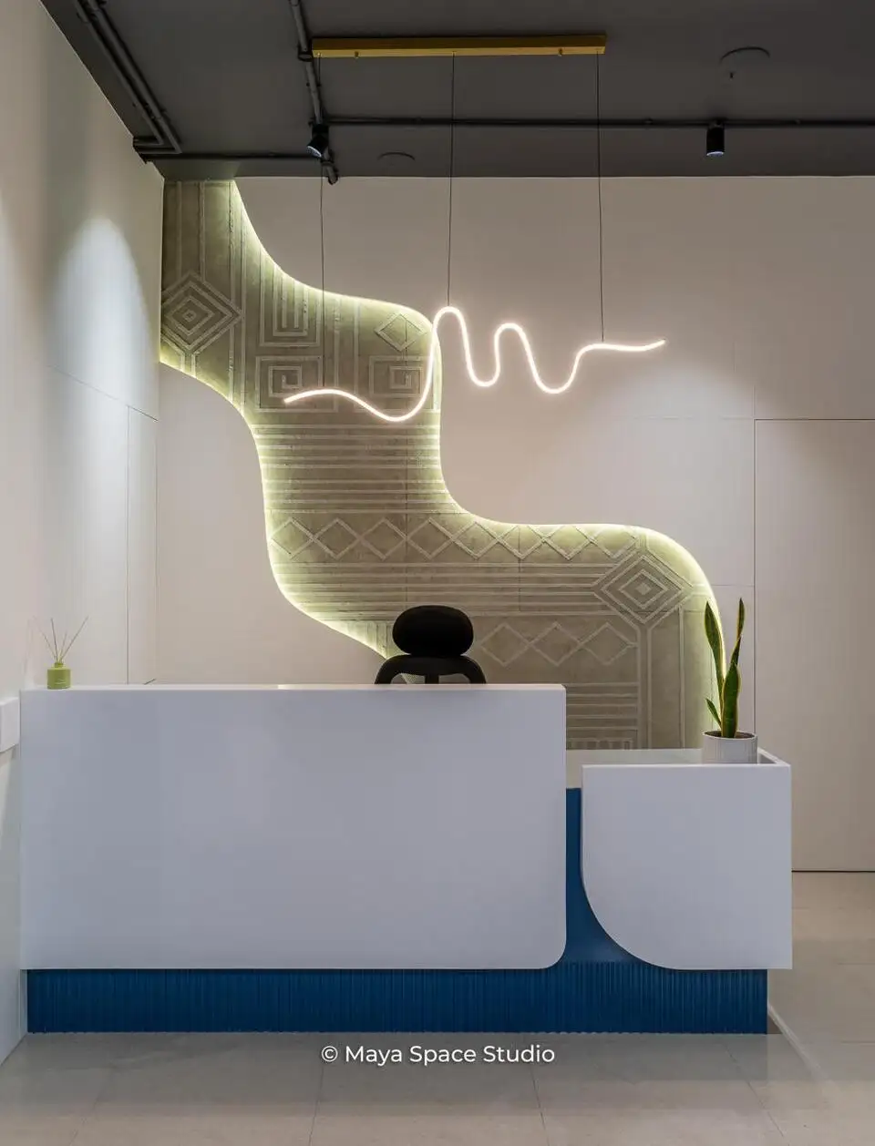 Ranishow Metrology interiors, K9 Interiors industrial project, metrology lab interior design, precision workspace interiors, industrial office interiors Gujarat, K9 Interiors portfolio, laboratory interior solutions, technical workspace design India,