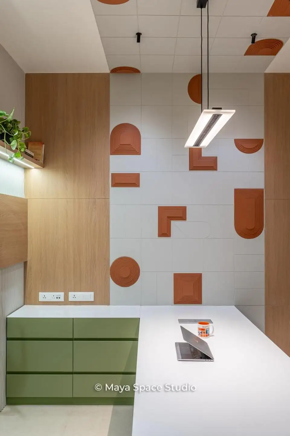 Ranishow Metrology interiors, K9 Interiors industrial project, metrology lab interior design, precision workspace interiors, industrial office interiors Gujarat, K9 Interiors portfolio, laboratory interior solutions, technical workspace design India,