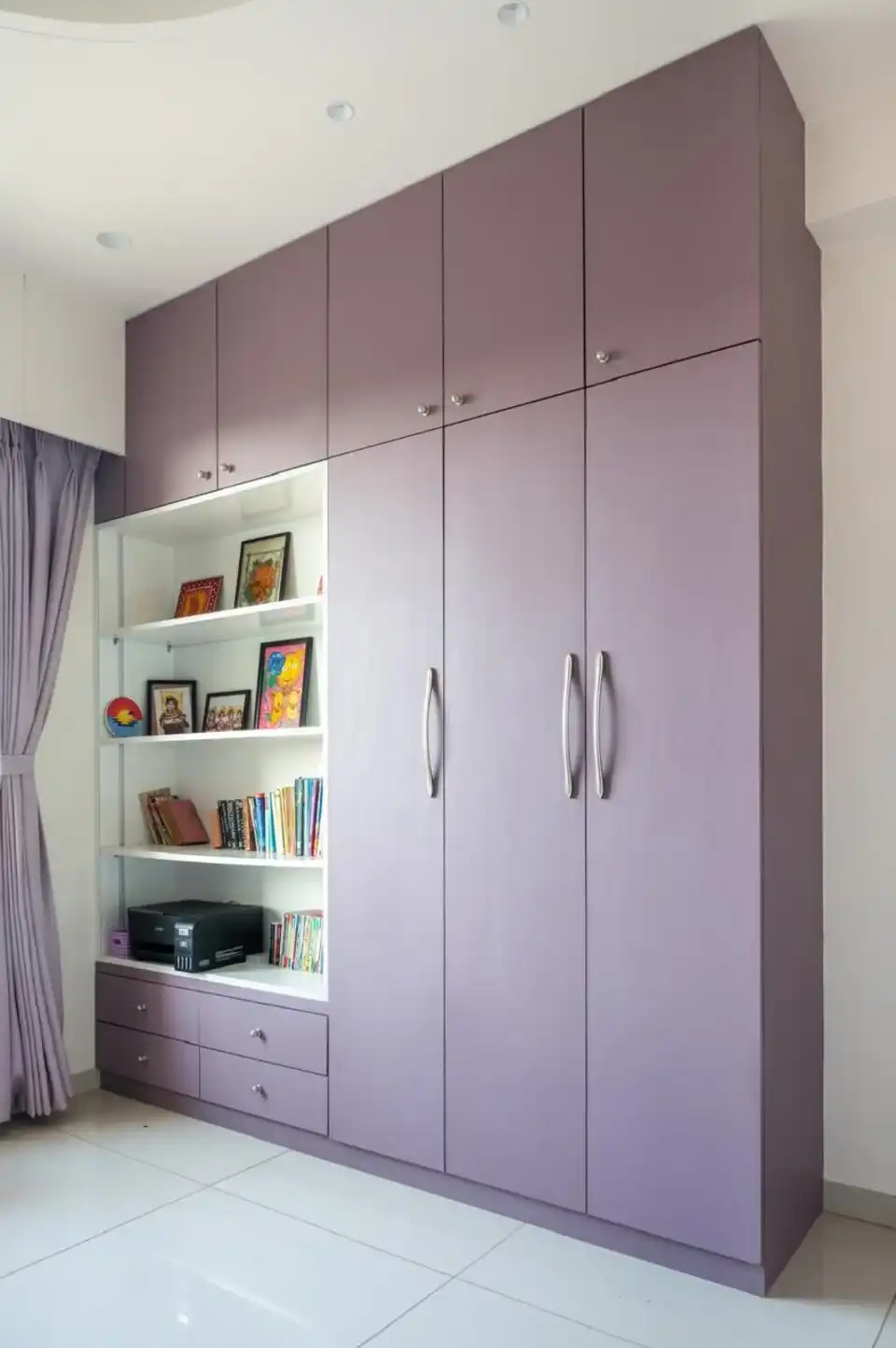 Samanvay Westfield 3BHK interiors, K9 Interiors Vadodara project, 3BHK flat interior design Gujarat, residential interior design Vadodara, luxury flat interiors Bhayli, K9 Interiors portfolio, modern home interiors India, turnkey interior solutions,