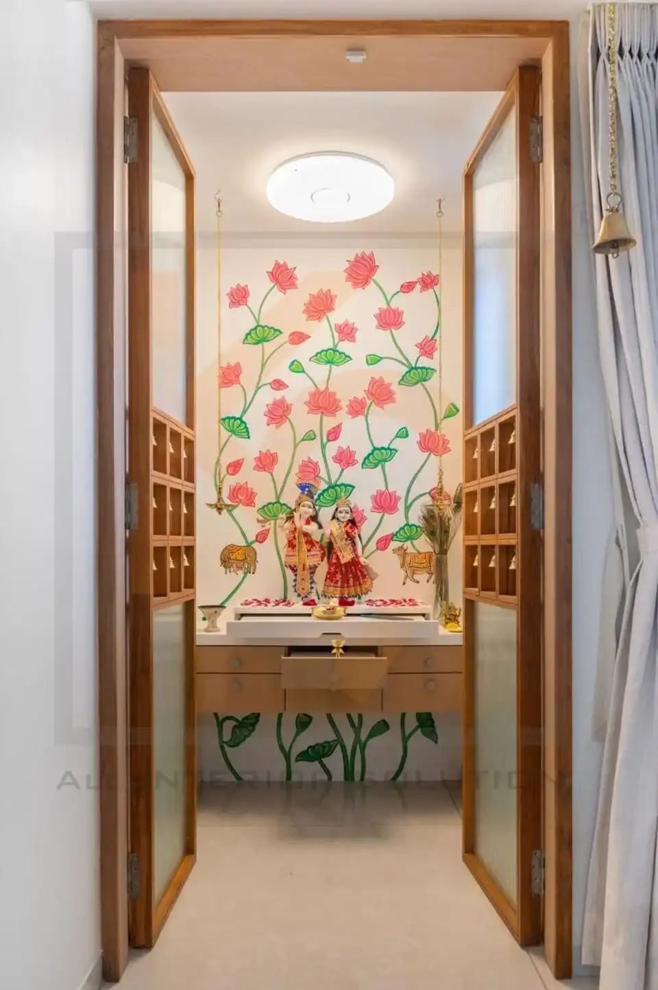Samanvay Westfield 3BHK interiors, K9 Interiors Vadodara project, 3BHK flat interior design Gujarat, residential interior design Vadodara, luxury flat interiors Bhayli, K9 Interiors portfolio, modern home interiors India, turnkey interior solutions,