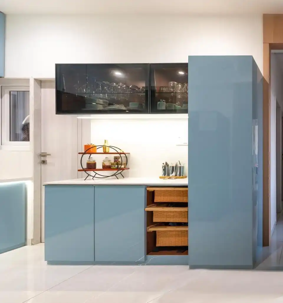 Samanvay Westfield 3BHK interiors, K9 Interiors Vadodara project, 3BHK flat interior design Gujarat, residential interior design Vadodara, luxury flat interiors Bhayli, K9 Interiors portfolio, modern home interiors India, turnkey interior solutions,